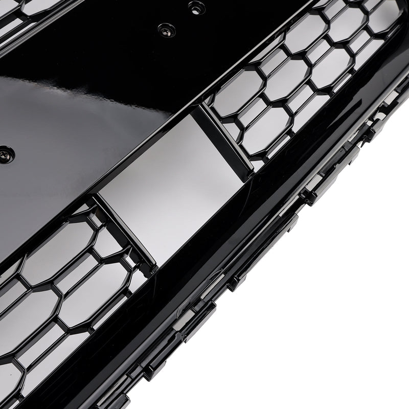 2017–2019 Audi A3 S3 W/ACC RS3 Style Waben-Kühlergrill, Schwarz