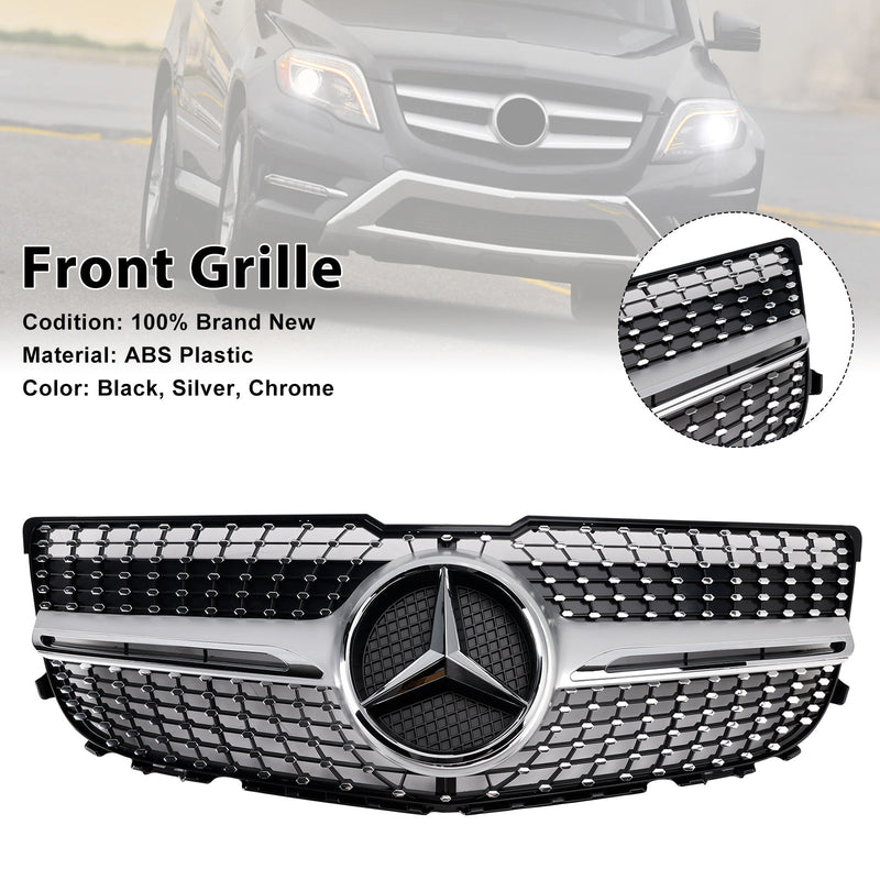 2013–2015 Mercedes-Benz GLK350 Basis Sport Utility 4-türig Frontstoßstangengrill Gitter Diamant