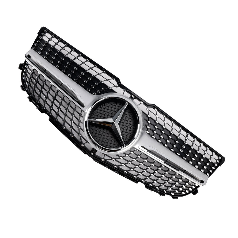 2013–2015 Mercedes-Benz GLK350 Basis Sport Utility 4-türig Frontstoßstangengrill Gitter Diamant