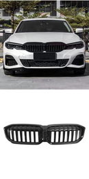 Kiiltävä musta etumunuaissäleikkö BMW G20 320i 330i M340i 2023-2024
