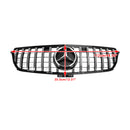 Kromi musta etusäleikkö GTR Style Mercedes-Benzille W166 ML350/400/550 (2012–2015)