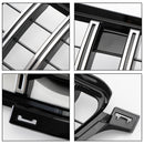 Kromi musta etusäleikkö GTR Style Mercedes-Benzille W166 ML350/400/550 (2012–2015)