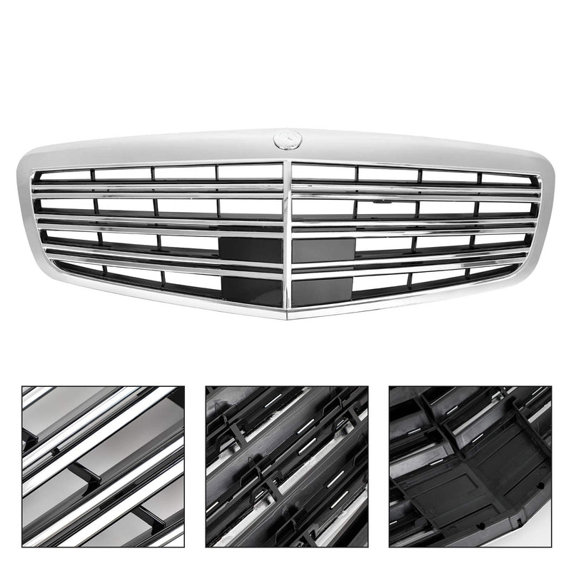 Grill przedni w stylu AMG dla Mercedes Benz Klasy S W221 S550 S600 S63 S65