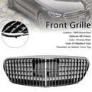 2021–2023 Mercedes Benz S-Klasse W223 S480 S580 S680 + Chrom-Frontgrill mit ACC