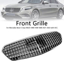2021–2023 Mercedes Benz S-Klasse W223 S480 S580 S680 + Chrom-Frontgrill mit ACC