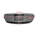2021–2023 Mercedes Benz S-Klasse W223 S480 S580 S680 + Chrom-Frontgrill mit ACC