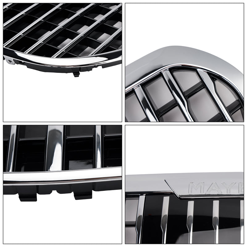 2021–2023 Mercedes Benz S-Klasse W223 S480 S580 S680 + Chrom-Frontgrill mit ACC