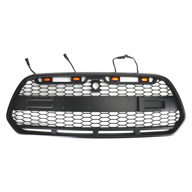 Mattsvart frontgrill med LED lämplig för Ford Transit MK8 2015-2018 Raptor