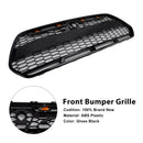 Glanssvart radiatorgrill for Ford Transit MK8 2015-2018 Raptor-stil med LED-belysning