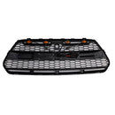 2015-2018 Ford Transit MK8 Kühlergrill Raptor-Style mit LED Glanzschwarz