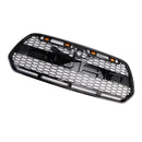 2015-2018 Ford Transit MK8 Kühlergrill Raptor-Style mit LED Glanzschwarz