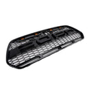 2015-2018 Ford Transit MK8 Kühlergrill Raptor-Style mit LED Glanzschwarz