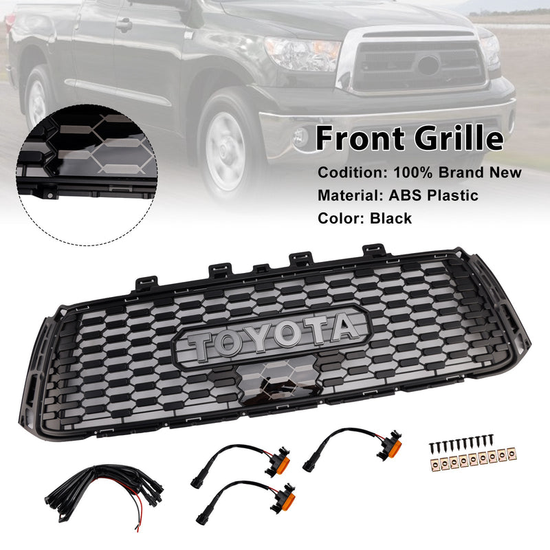 2010–2013 Toyota Tundra TRD PRO schwarz Waben Front Bumper Grill Grille