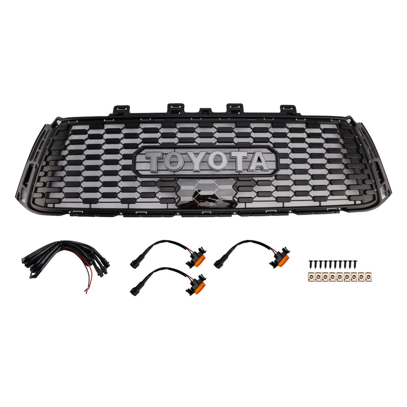 2010–2013 Toyota Tundra TRD PRO schwarz Waben Front Bumper Grill Grille