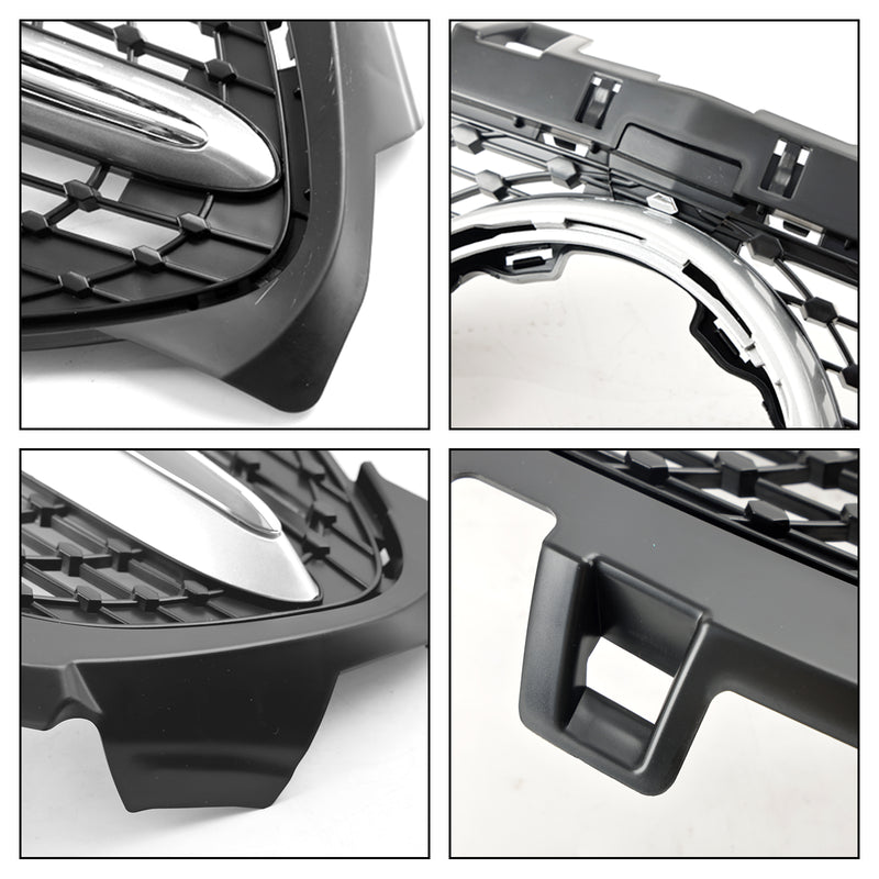 2019-2023 Benz A luokkaW177 Diamond etupuskurin säleikkö Musta