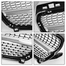 Mercedes Benz A-Klasse W176 2013-2015 frontfangergrill svart/krom