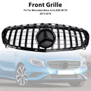 2013–2015 Mercedes Benz A-Klasse W176 Frontstoßstangengrill, Schwarz glänzend