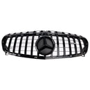 2013–2015 Mercedes Benz A-Klasse W176 Frontstoßstangengrill, Schwarz glänzend