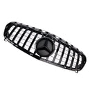 2013–2015 Mercedes Benz A-Klasse W176 Frontstoßstangengrill, Schwarz glänzend