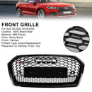 RSQ5 Stil Front Wabenmuster Grill Passend für Audi Q5 SQ5 2018-2020