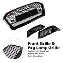 2018 2019 Audi Q5 SQ5 Frontgrill mit Wabengitter und Nebelscheinwerfergitter