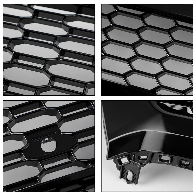 2018 2019 Audi Q5 SQ5 Frontgrill mit Wabengitter und Nebelscheinwerfergitter