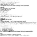 2018 2019 Audi Q5 SQ5 Frontgrill mit Wabengitter und Nebelscheinwerfergitter