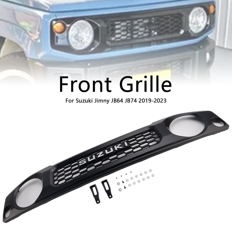 2019–2023 Suzuki Jimny JB64 JB74 Black Honeycomb Front Grill for The Bumper for the Bumper