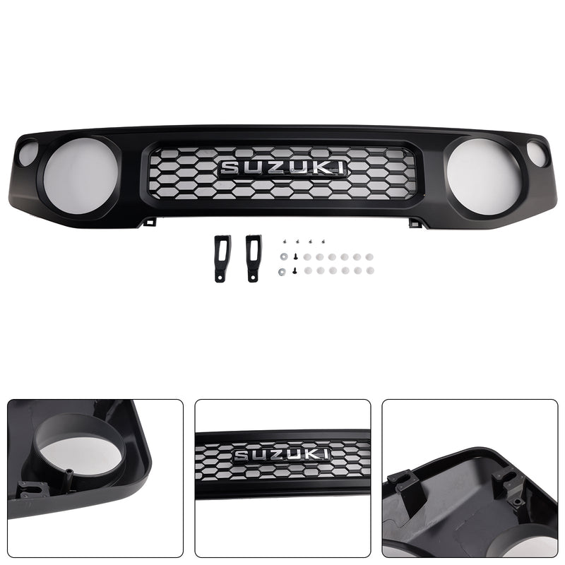 2019–2023 Suzuki Jimny JB64 JB74 Black Honeycomb Front Grill for The Bumper for the Bumper