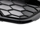 2018–2023 mit 3 LEDs, glänzend schwarz, Ford Transit Custom Trail mit 3 LEDs, Frontstoßstangengrill