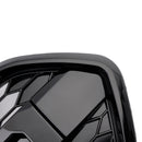 2018–2023 mit 3 LEDs, glänzend schwarz, Ford Transit Custom Trail mit 3 LEDs, Frontstoßstangengrill