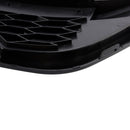 2018–2023 mit 3 LEDs, glänzend schwarz, Ford Transit Custom Trail mit 3 LEDs, Frontstoßstangengrill