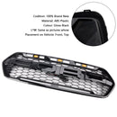 2018–2023 se 3 LED, lesklými černá, Ford Transit Custom Trail se 3 LED, předním podlahovým mřížkou