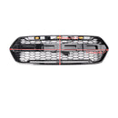 2018–2023 se 3 LED, lesklými černá, Ford Transit Custom Trail se 3 LED, předním podlahovým mřížkou