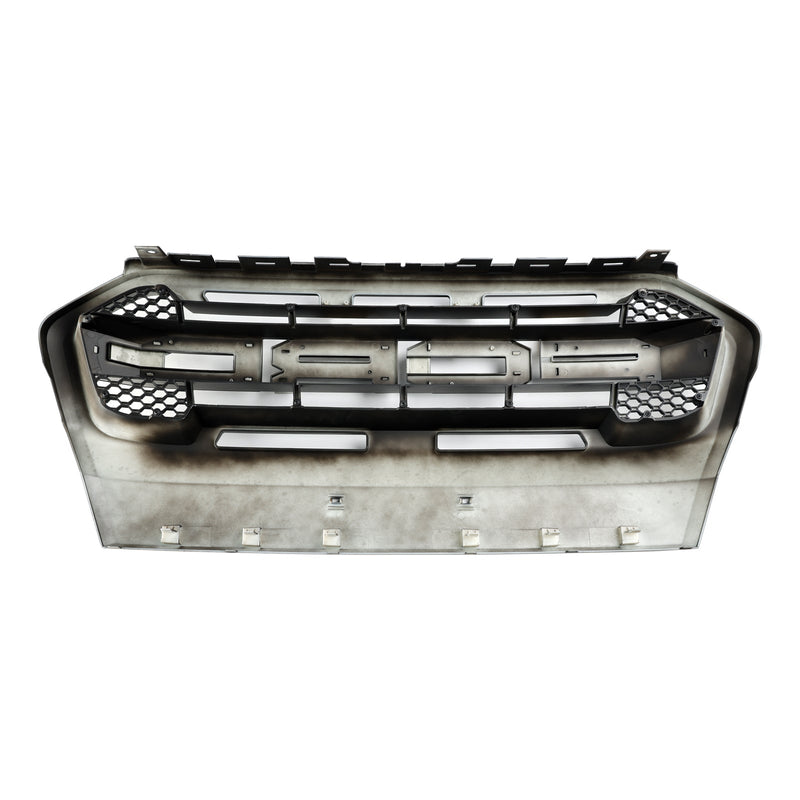 2015-2019 Ford Ranger T7 matt svart Ranger Raptor-stil frontgrill