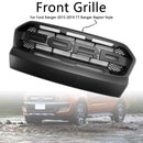 Raptor Style Front Grill för Ford Ranger 2015-2019 T7 med 3 LED-ljus