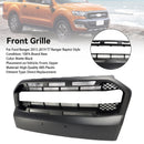 Matně černá přední maska ​​Ranger ve stylu Raptor pasuje na Ford Ranger 2015-2019 T7