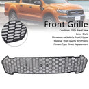 Matowa czarna kratka przedniego zderzaka dla Ford Ranger 2015-2019 T7 W/LED