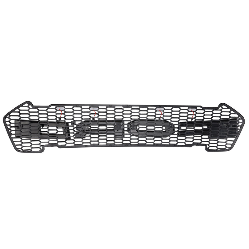 Matt -Black Front -Floor Bar Grill pro Ford Ranger 2015–2019 T7 s LED