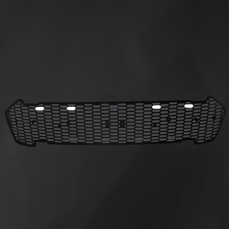 Matt -Black Front -Floor Bar Grill pro Ford Ranger 2015–2019 T7 s LED