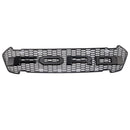 Matt -Black Front -Floor Bar Grill pro Ford Ranger 2015–2019 T7 s LED