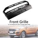 Parrilla negra del parachoques delantero del estilo del rapaz del guardabosques de Matt para Ford Ranger 2019-2023 T8