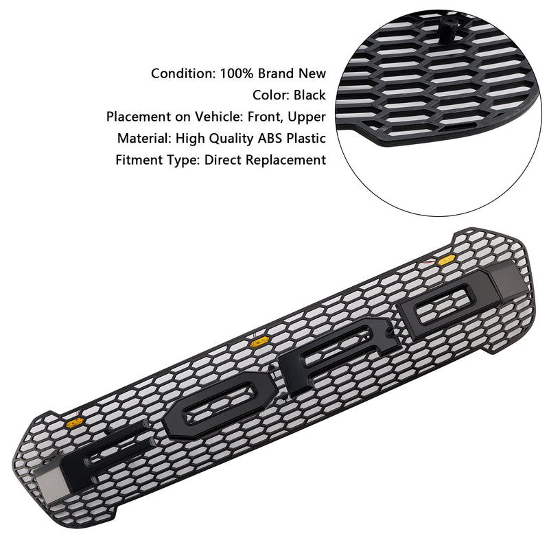 2019–2023 Ford Ranger T8 com grade frontal LED no estilo Raptor