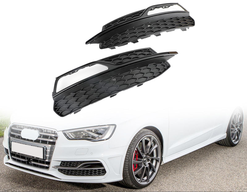 Dolna zderzak mgły Grill dla Audi A3/S3 S-line (2013-2016)-Zamieszkanie