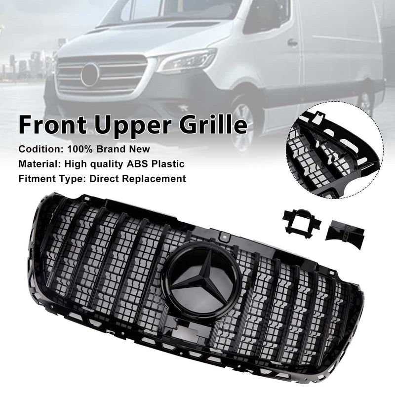 2018–2023 Mercedes Sprinter W907 W910 GTR-Stil Frontstoßstangengrill