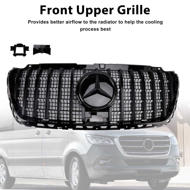 2018–2023 Mercedes Sprinter W907 W910 GTR-Stil Frontstoßstangengrill