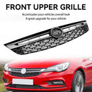 Parrilla de parachoques delantero cromada negra para Opel Astra K 2015-2019 Facelift