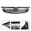 Parrilla de parachoques delantero cromada negra para Opel Astra K 2015-2019 Facelift