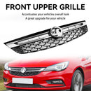 Sort Krom Front Kofanger Grill til Opel Astra K 2015-2019 Facelift