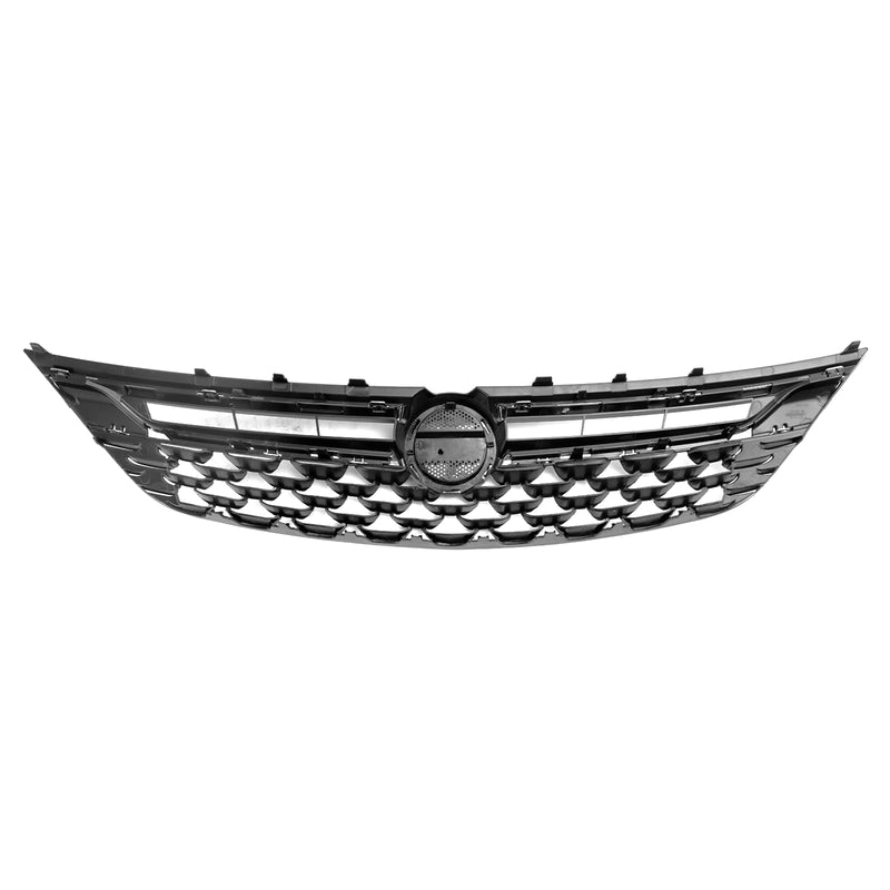 Svart Krom Front Bumper Grill för Opel Astra K 2015-2019 Facelift